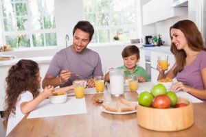 Gesundes Frühstück für Kinder